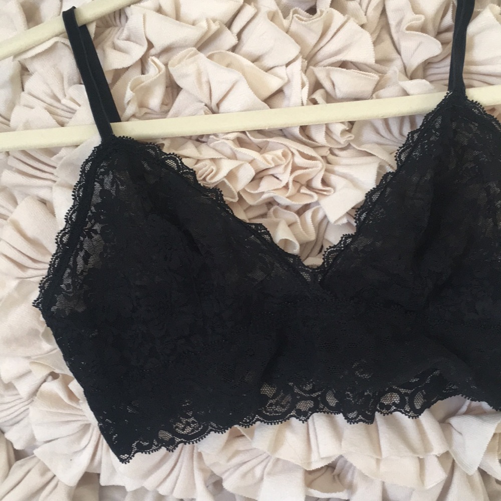 💥 sheer longline lace bralette 💥
